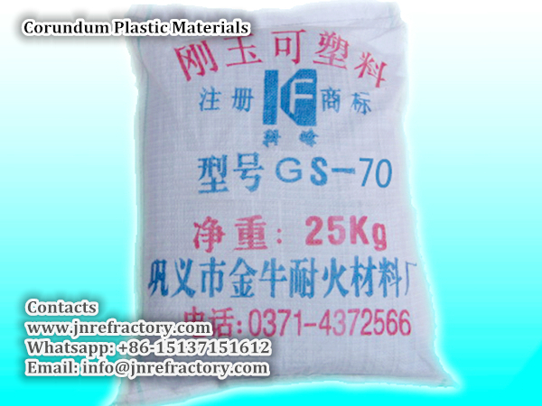 Corundum Plastic Materials