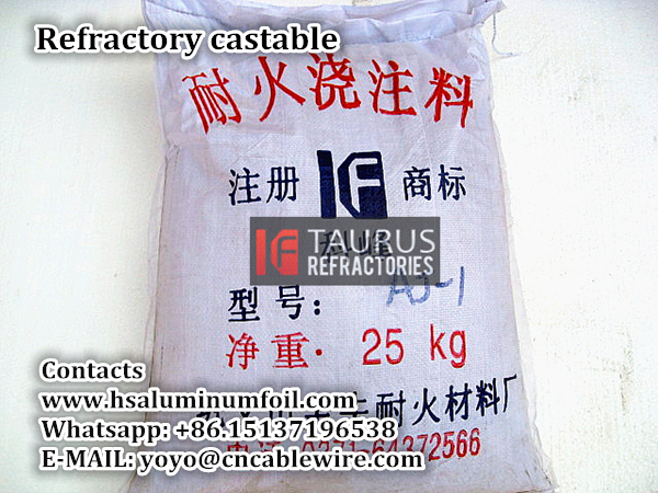 Refractory castable
